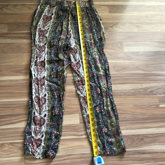 Zara Multicolor Patterned Pants - Picture 6 of 10